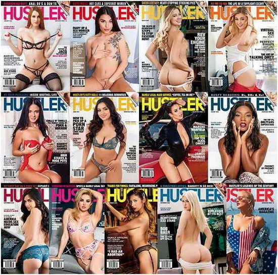 Hustler USA – Full Year 2022 Issues Collection