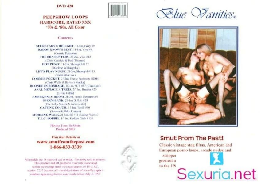 Blue Vanities Tape 420 / Peepshow Loops 420: 70s & 80s [1970 / 1980]