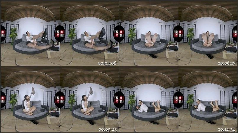 Horny And Hot Office Lady With Suckable Feet 1440p