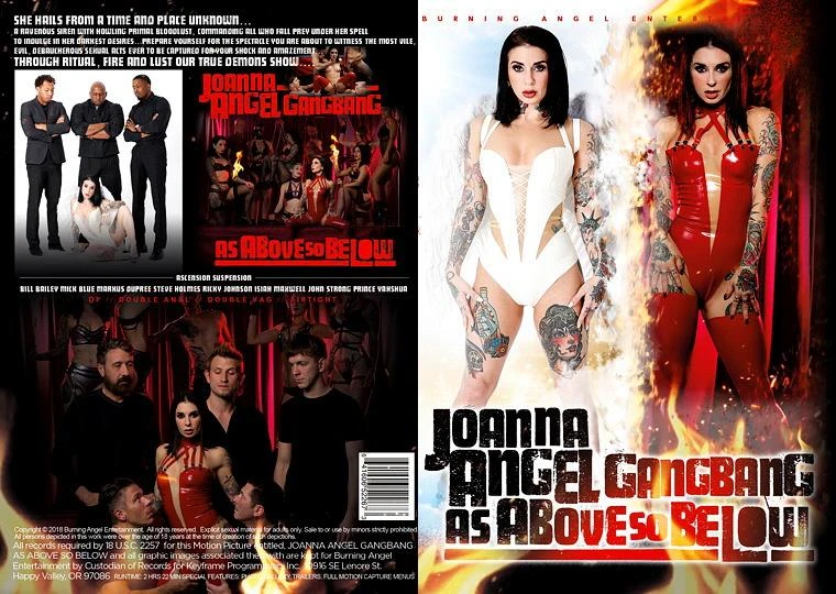 Joanna Angel Gangbang: As Above So Below [2018] - 720p
