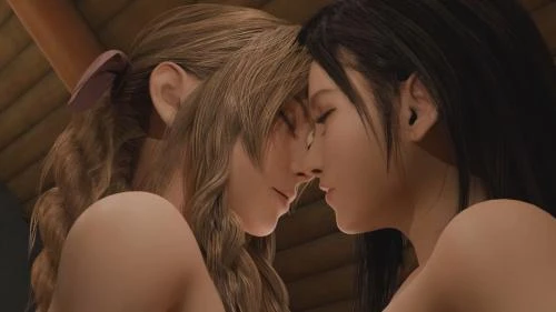 Aerith X Tifa - sound version [Teehee3D]
