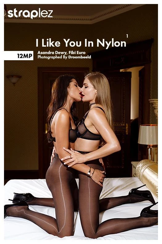 Asandra Dewy & Fibi Euro - I Like You In Nylon 1