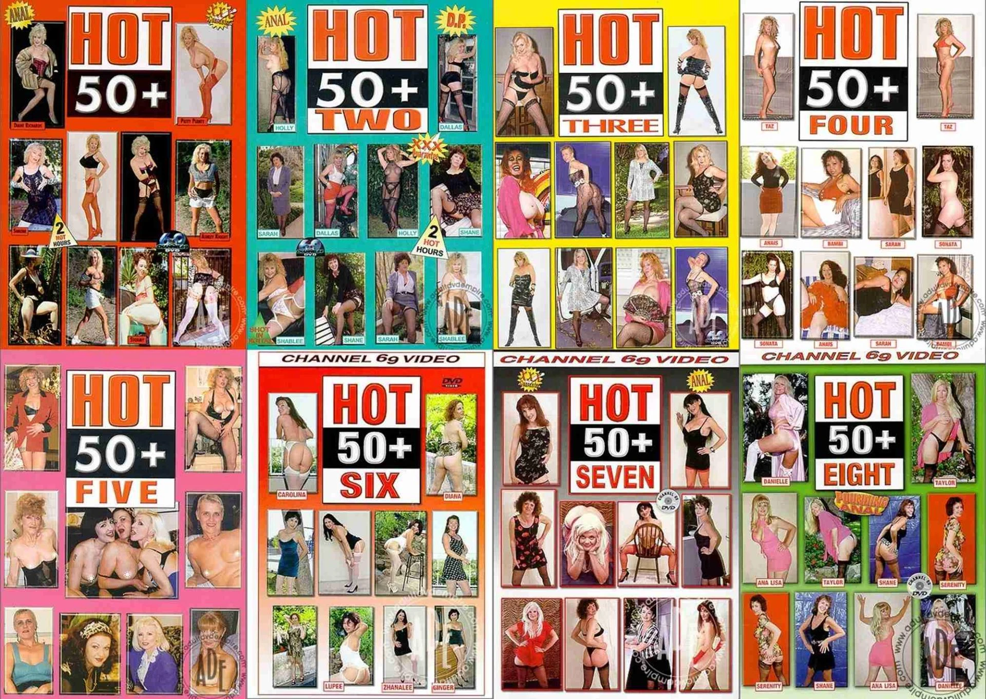 Hot 50+ 1-54 Movie Pack