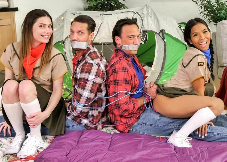 Kamryn Jayde, Jada Kai - Gushy Girl Scout Swapping - SD/1080p