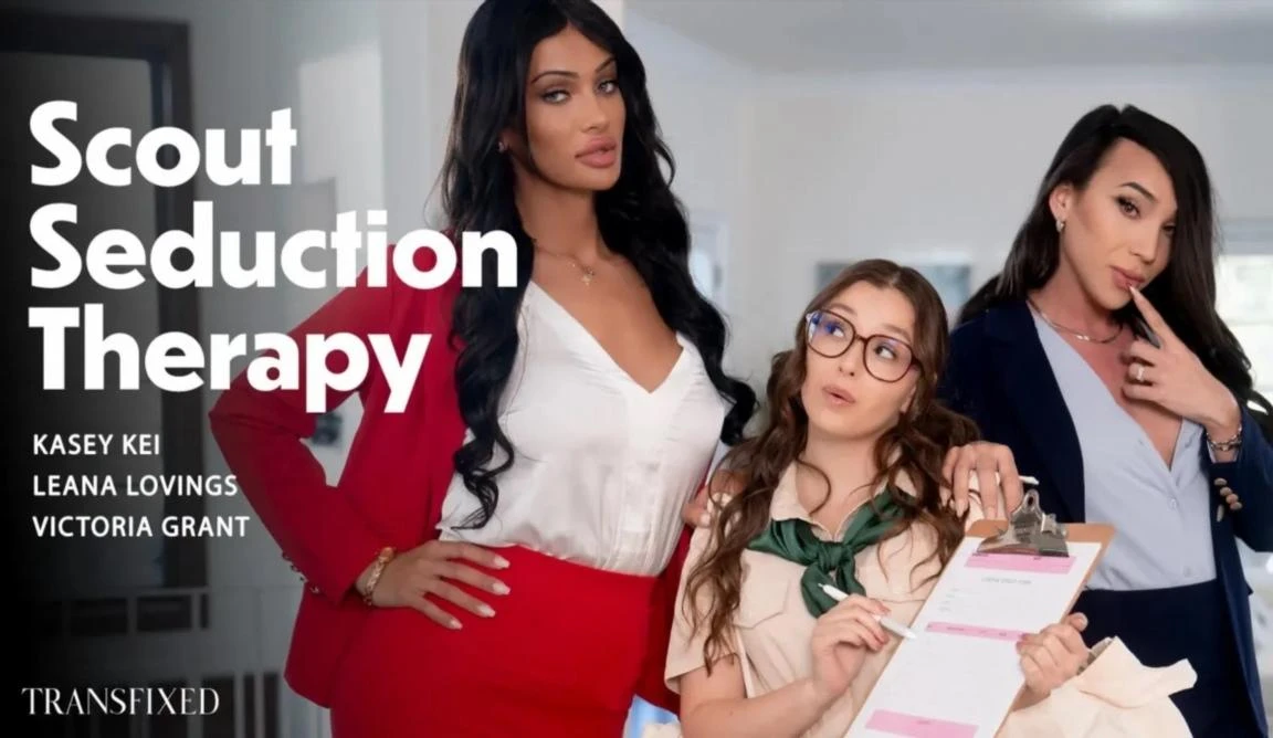 Victoria Grant, Kasey Kei, Leana Lovings - Scout Seduction Therapy 4K 2160p