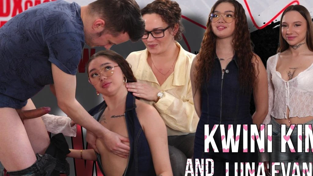 Coming out Asian PornStar Kwini Kim and her New Wife Luna Evans! FullHD 1080p/HD 720p