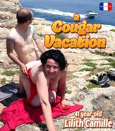 Lilith Camille, Mathieu Haag - Lilith Camille is French cougar that loves to fuck at a public place in the sun by the sea FullHD 1080p