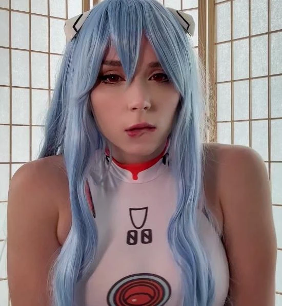 Sweetie Fox - Rei Ayanami from Evangelion Fucks Horny Pussy till Orgasm FullHD 1440p