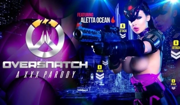 Aletta Ocean - Oversnatch: A XXX Parody SD/1080p