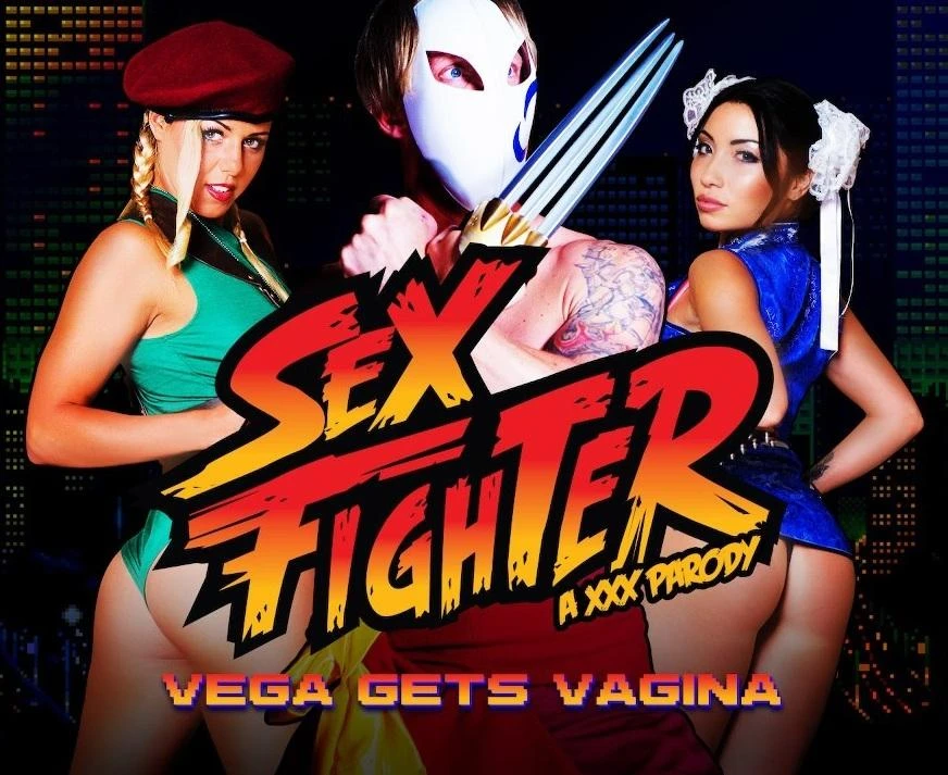 Christen Courtney & Rina Ellis - Sex Fighter: Vega Gets Vagina (XXX Parody) SD/1080p