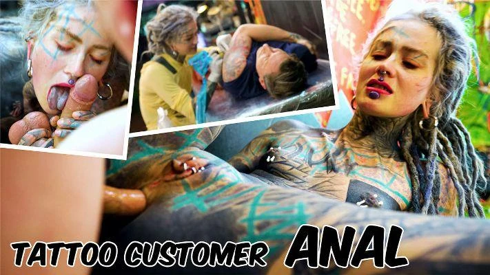 Anuskatzz - Anuskatzz ANAL SEX With Her Tattoo Customer FullHD 1080p