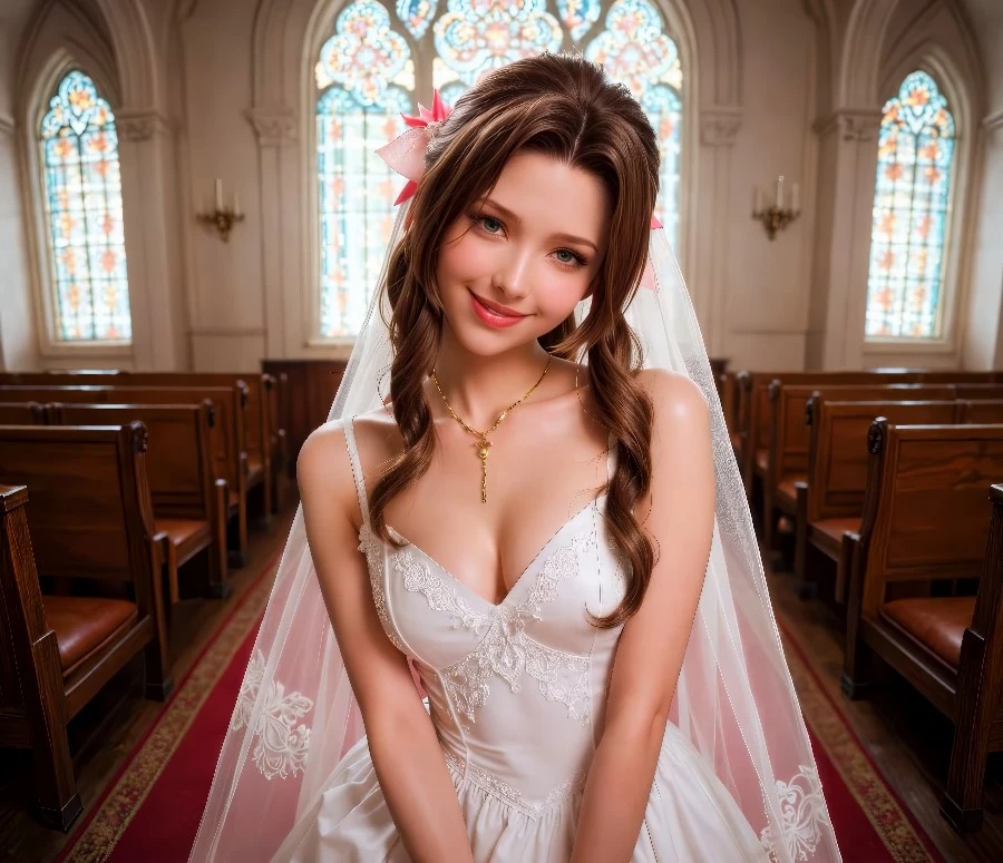 AiPorn - Aerith’s Wedding Gone Wrong 2160p 1920p