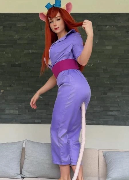 Sweetie Fox - Gadget from Chip 'n Dale Deepthroat, Hard Sex & Creampie 4K 2160p